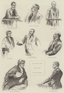 Baccarat-tapaus, Sketches in Court